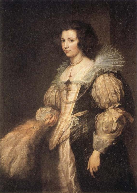 Anthony Van Dyck Portrait of Maria Louisa de Tassis France oil painting art